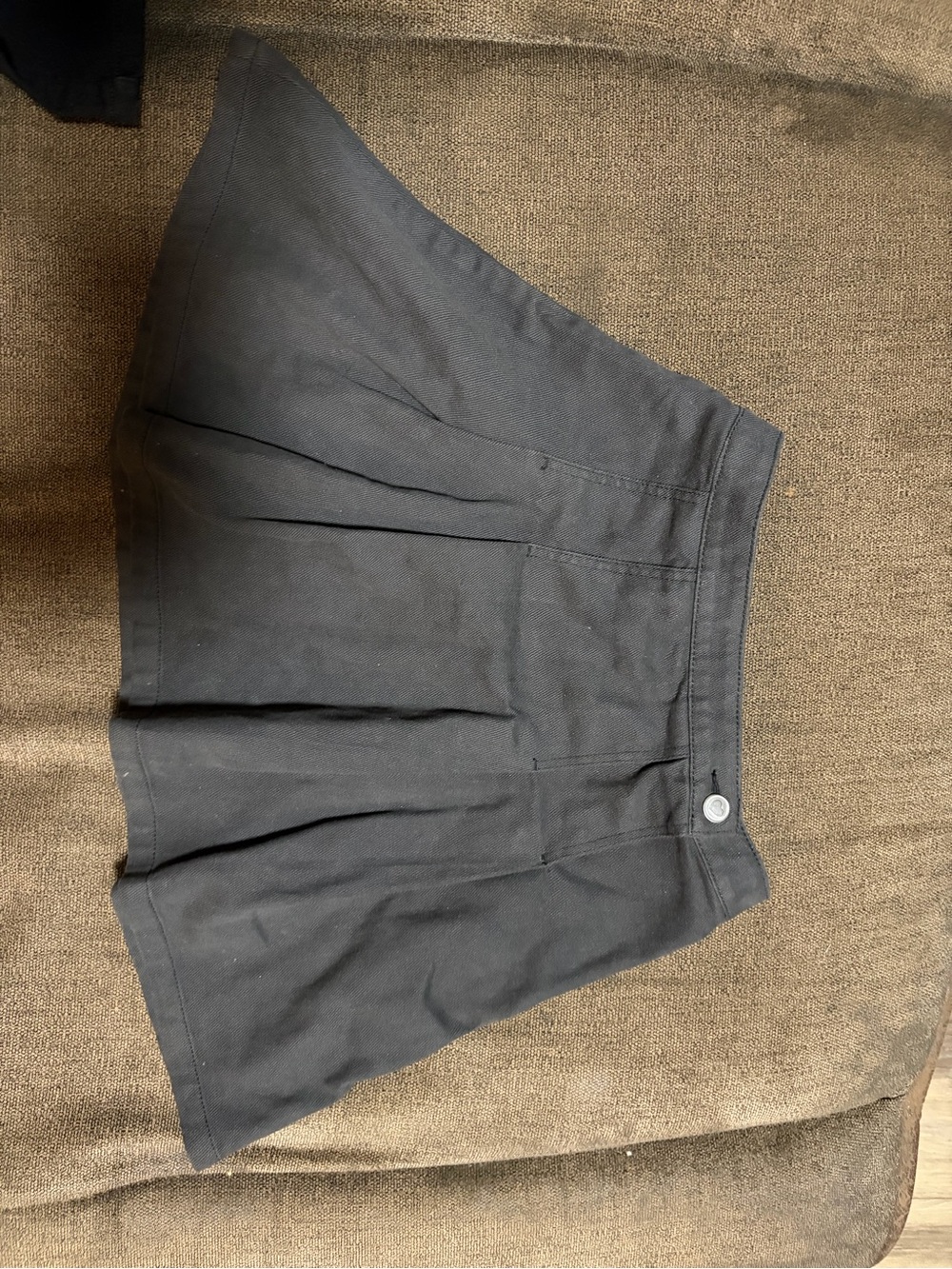 H&M Black Pleated Kids Skort